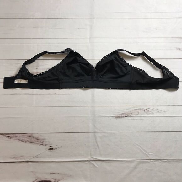 Cacique Black with Polka Dots Bra Size 40C - Picture 3 of 7